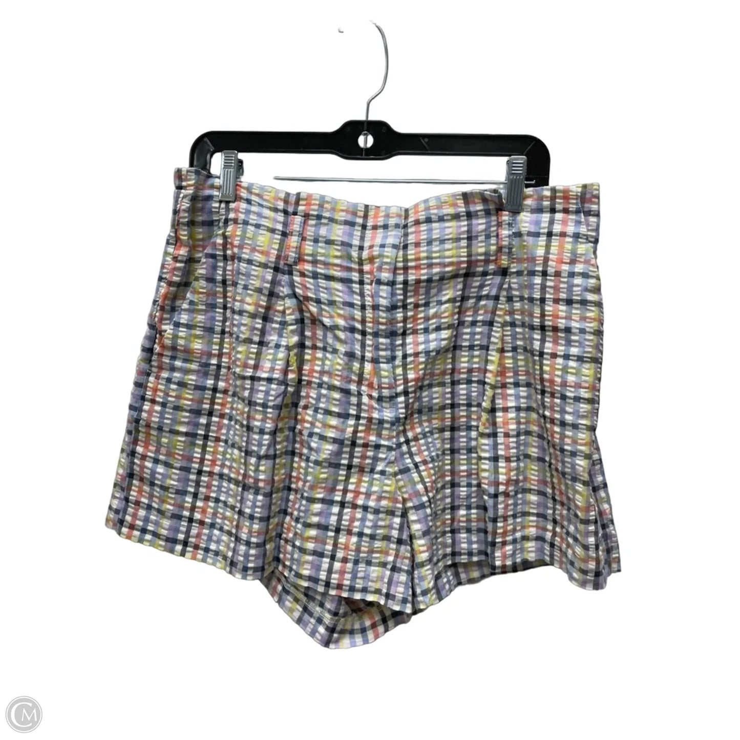 Shorts By Loft In Checkered Pattern, Size: 12