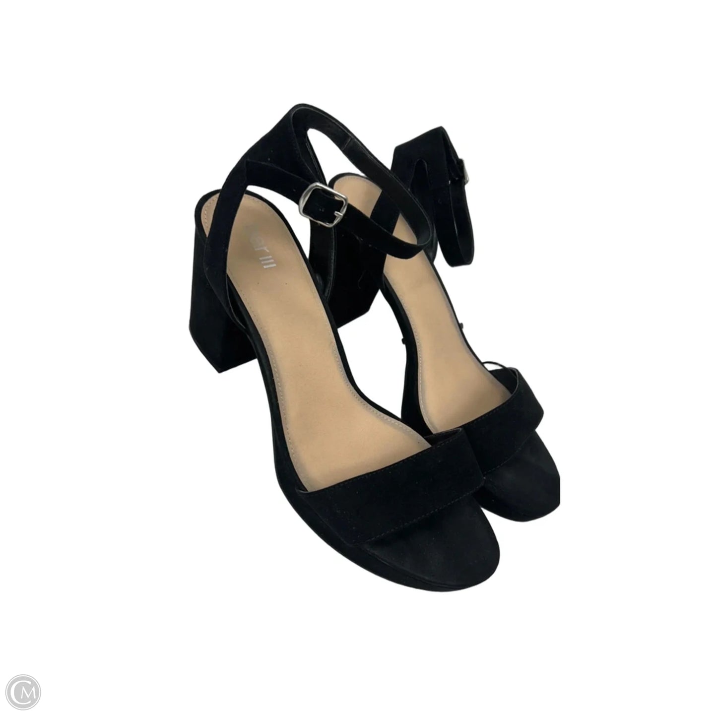 Sandals Heels Block By Bar Iii In Black, Size: 11