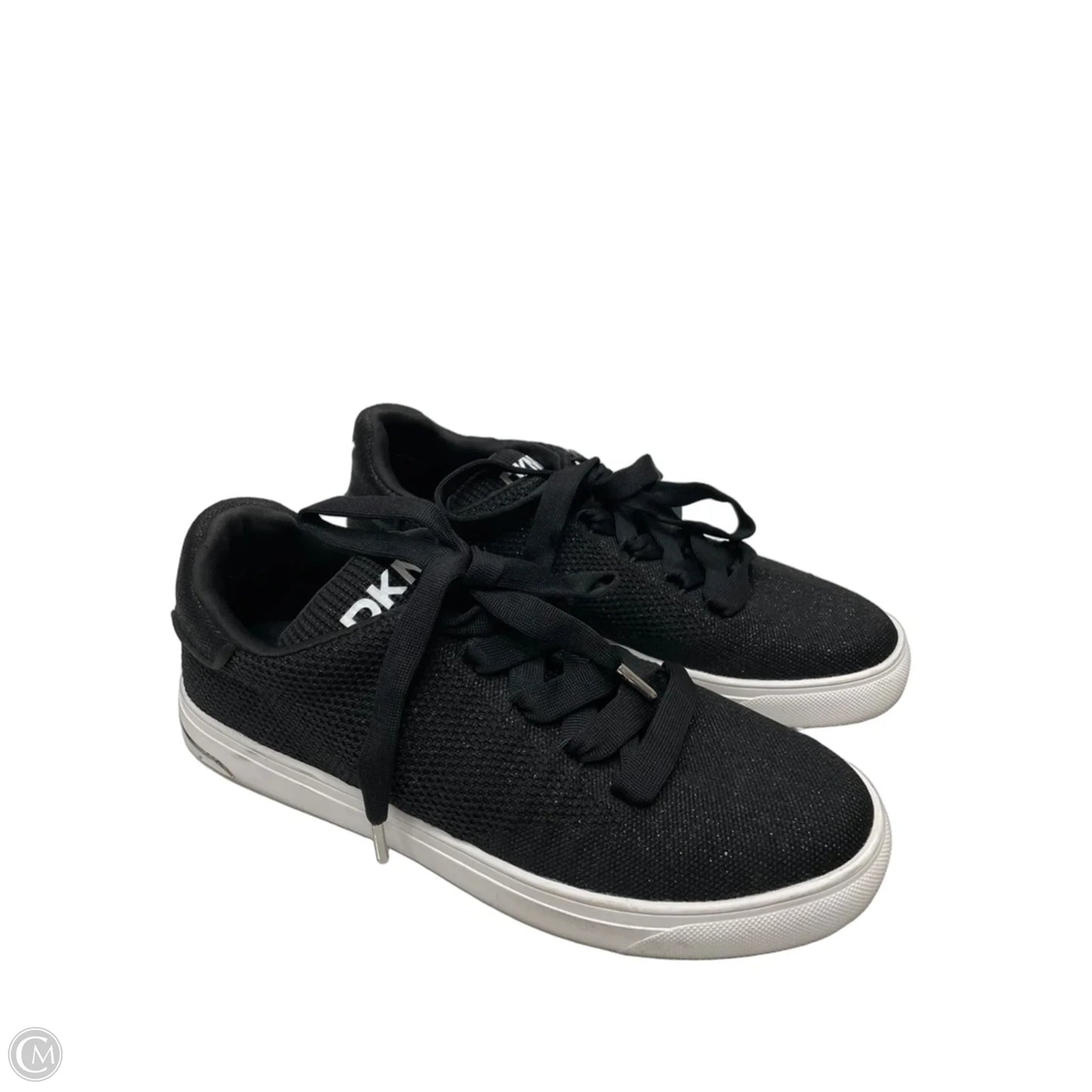 Shoes Sneakers By Dkny In Black & White, Size: 9.5