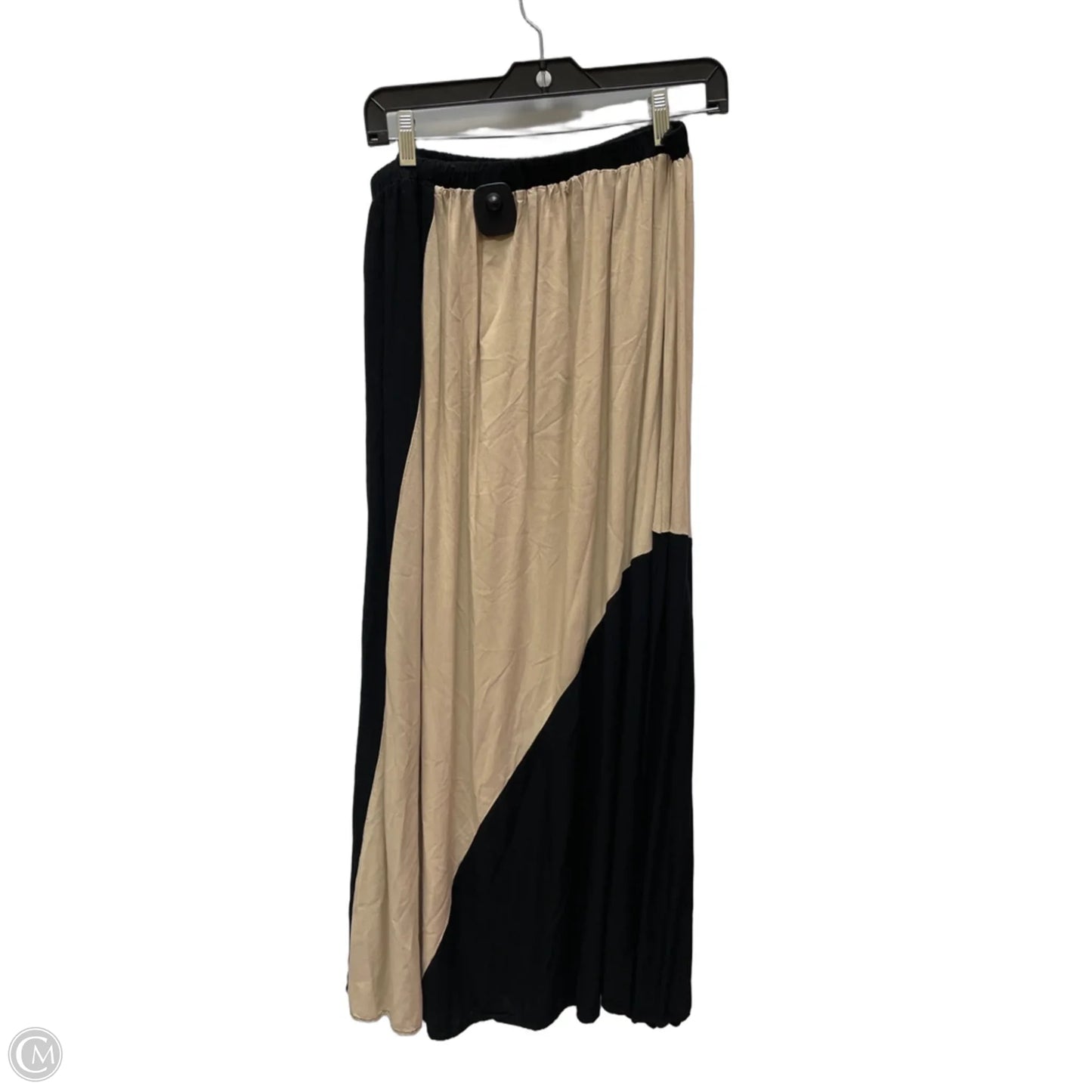 Skirt Midi By Worthington In Black & Tan, Size: 12