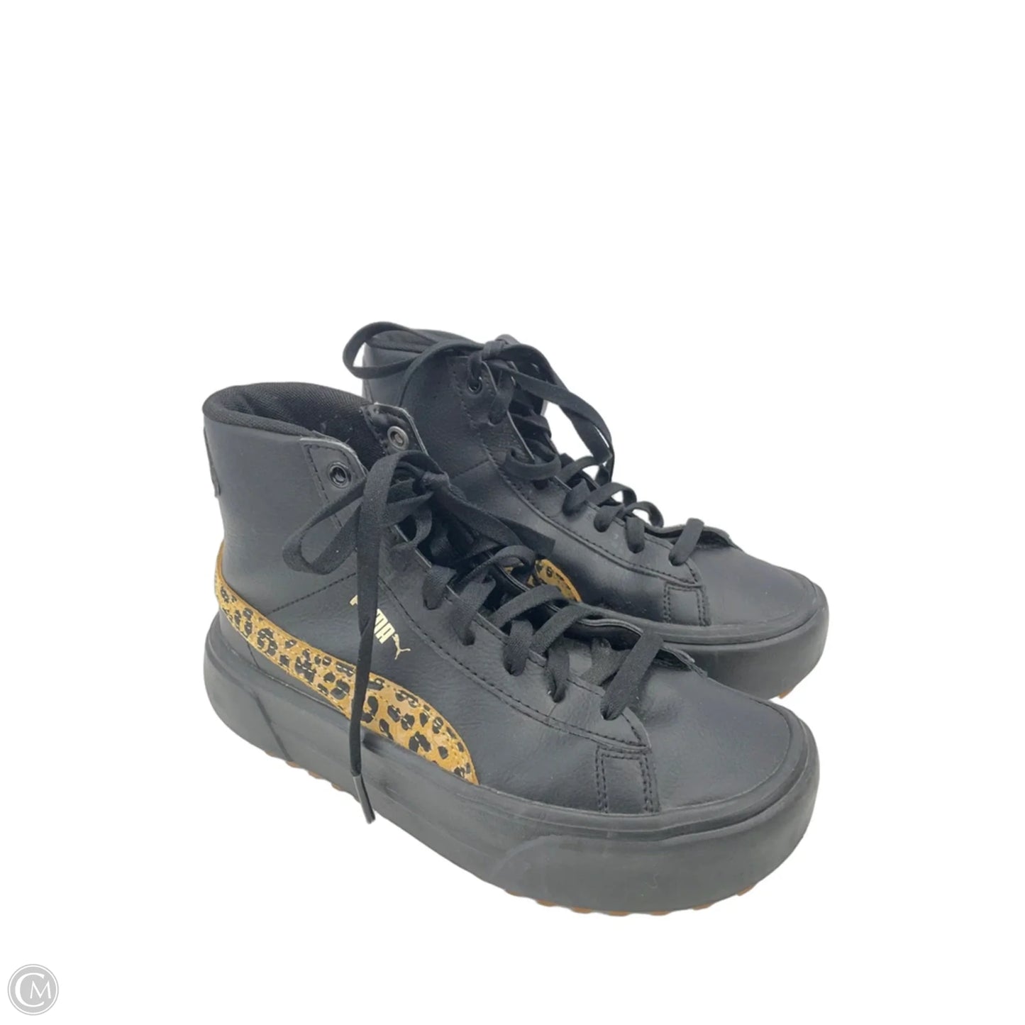Shoes Sneakers Platform By Puma In Black, Size: 6.5
