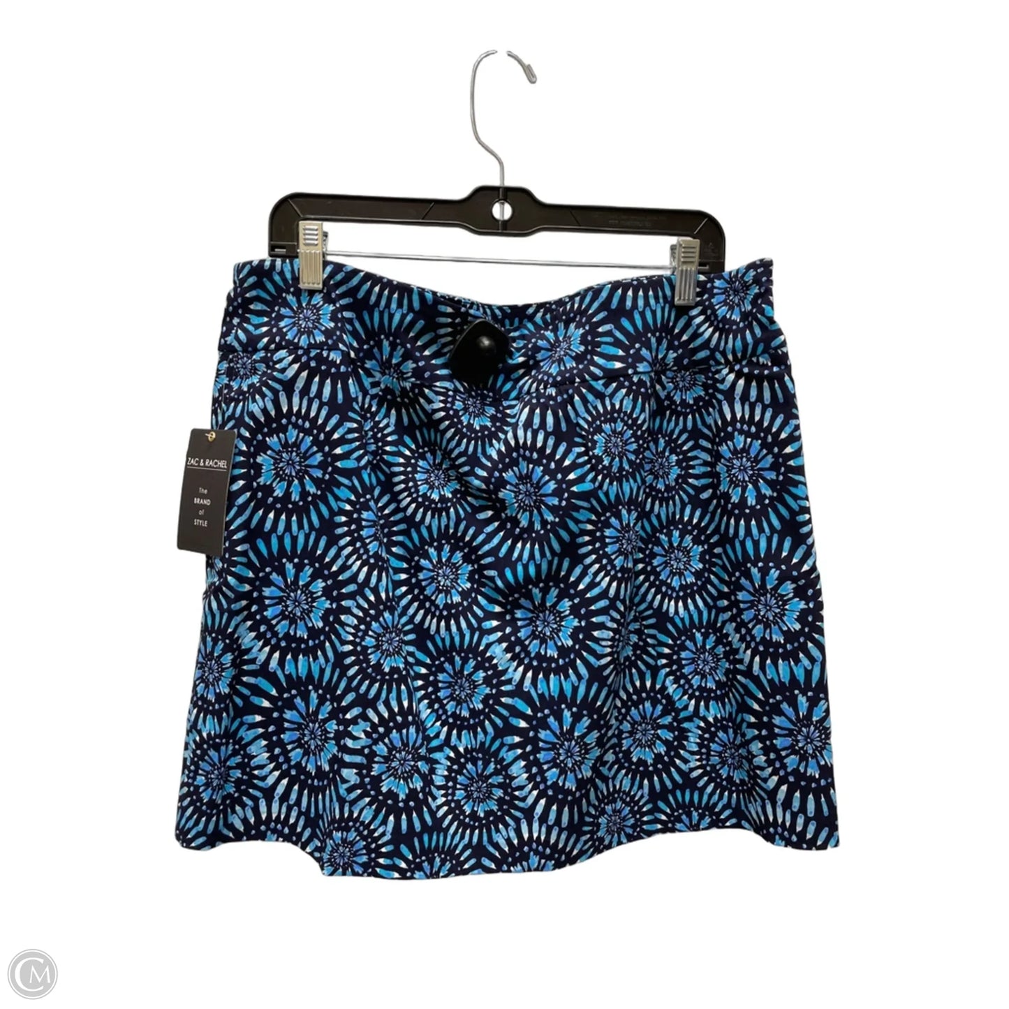 Skort By Zac And Rachel In Geometric Pattern, Size: 16