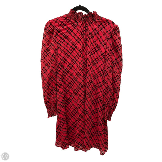 Dress Casual Short By Tommy Hilfiger In Black & Red, Size: M