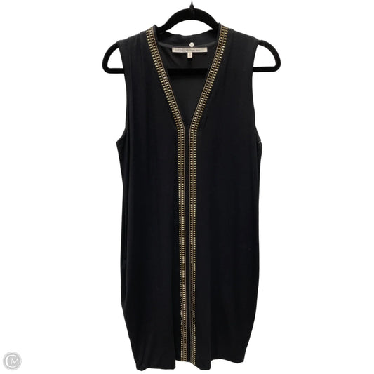 Dress Casual Short By Rachel Roy In Black & Gold, Size: M