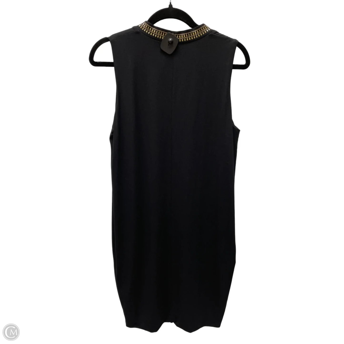 Dress Casual Short By Rachel Roy In Black & Gold, Size: M