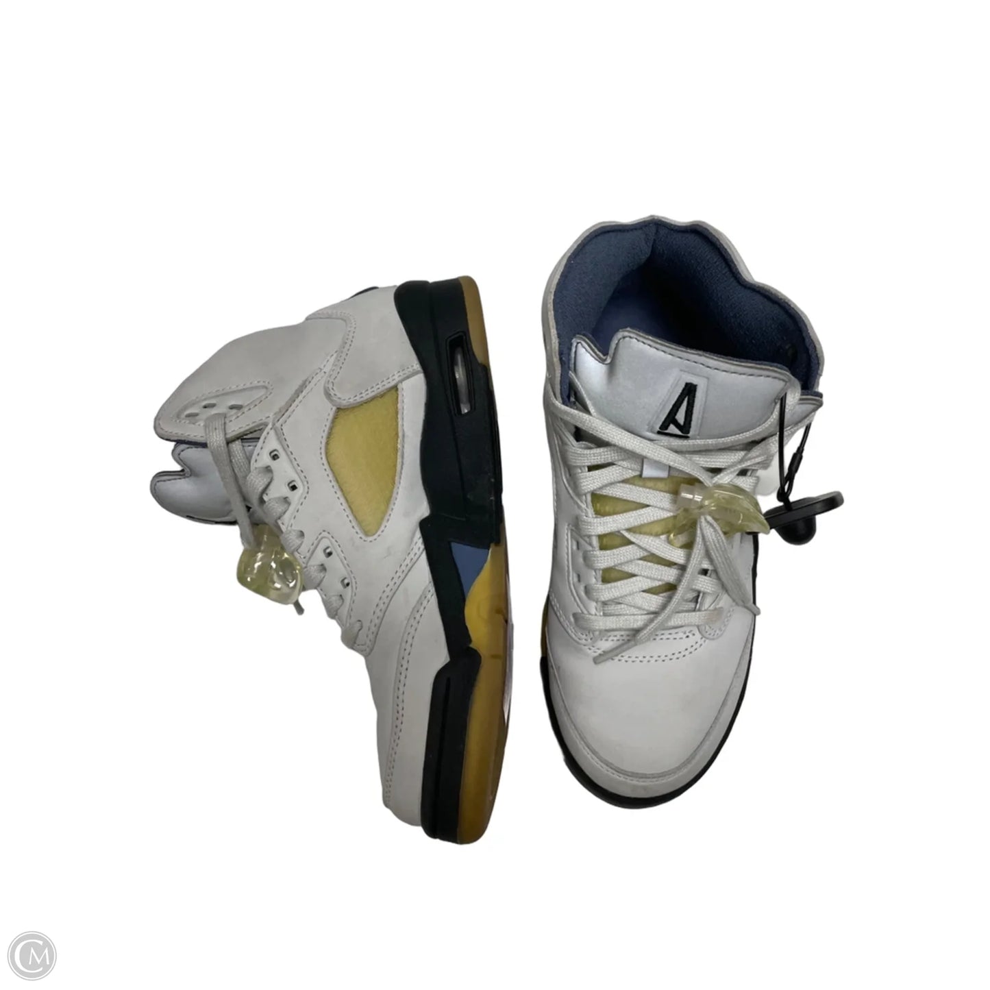 Shoes Sneakers By Nike In Grey & Tan, Size: 7