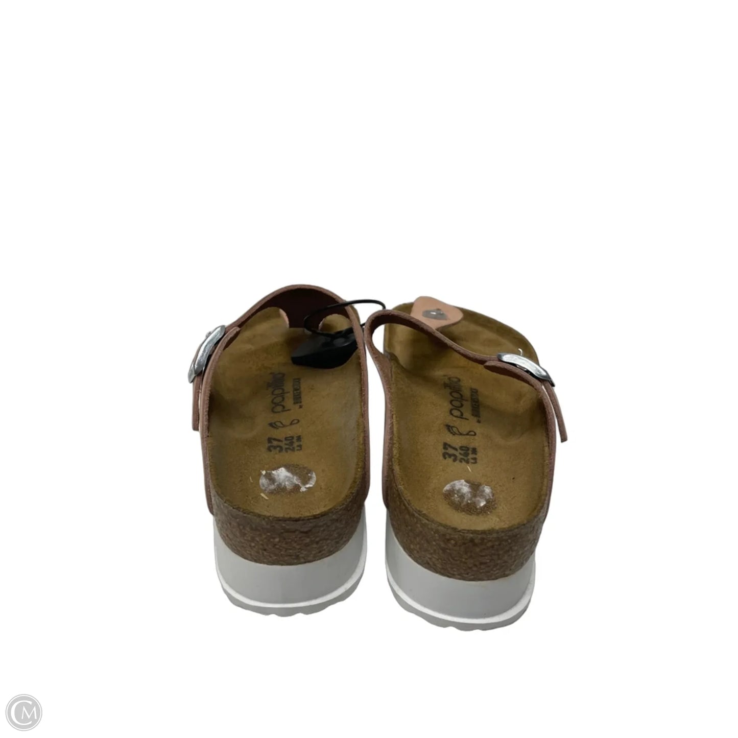 Sandals Heels Platform By Birkenstock In Pink, Size: 6