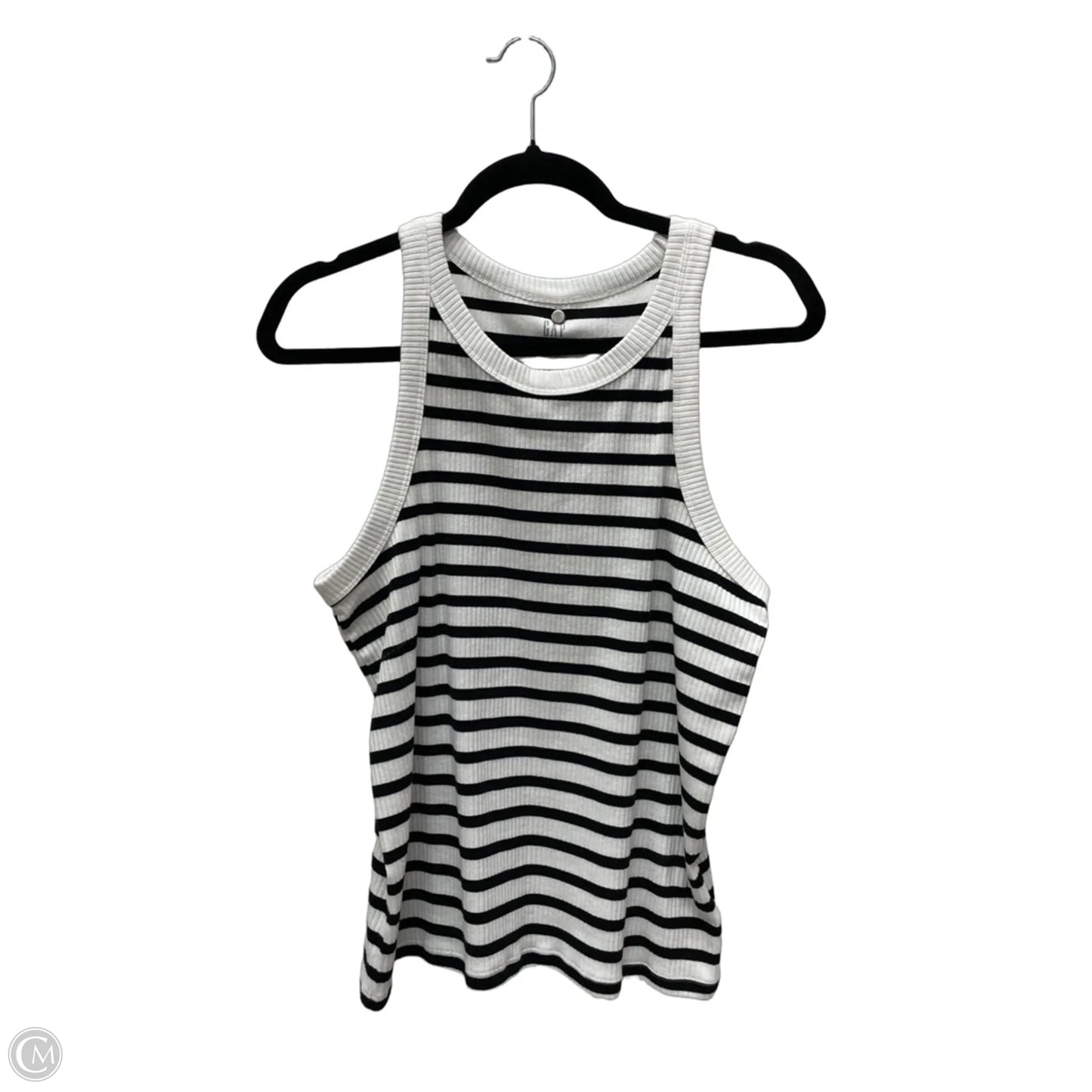 Tank Top By Gap In Striped Pattern, Size: L