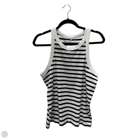 Tank Top By Gap In Striped Pattern, Size: L