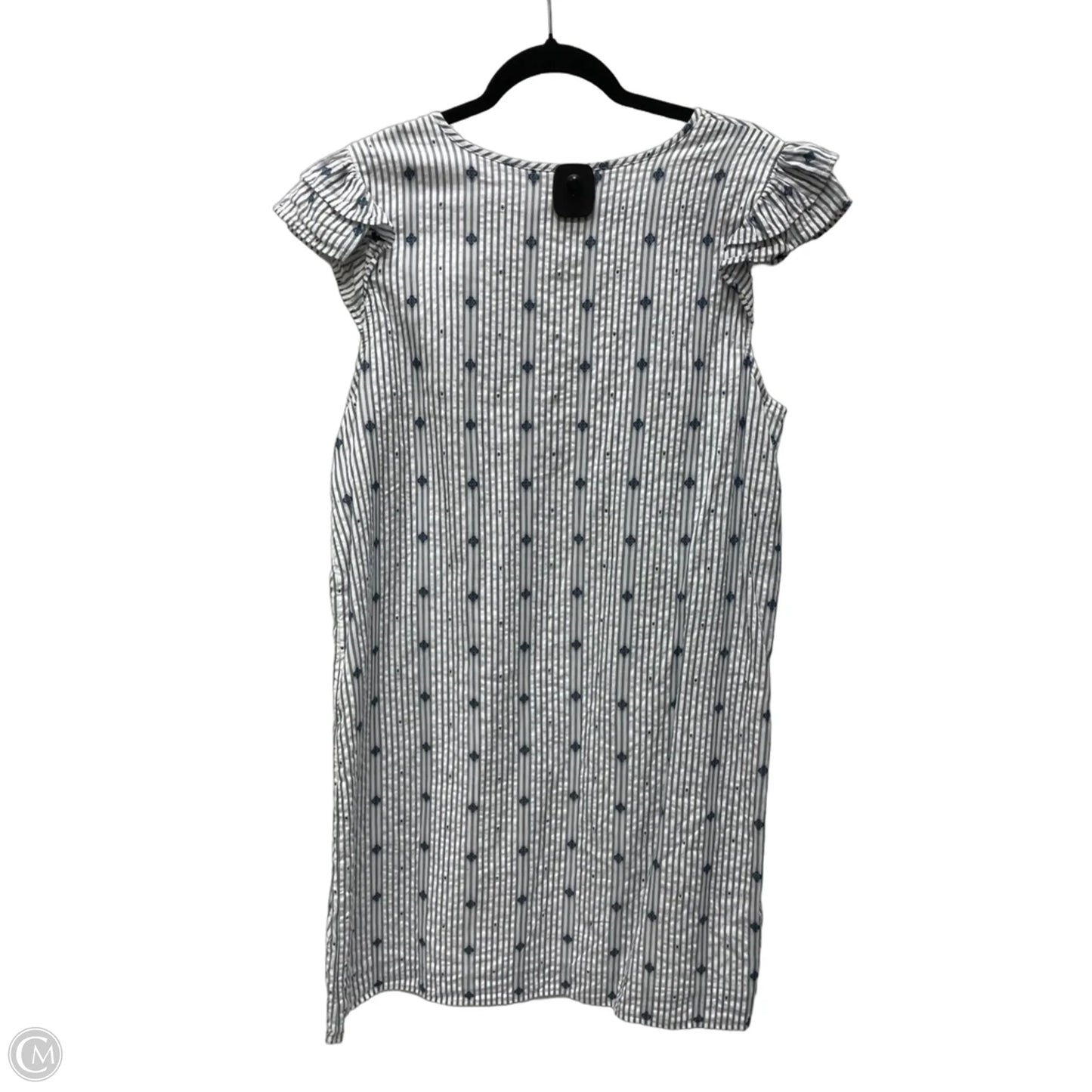 Dress Casual Short By Loft In Striped Pattern, Size: L