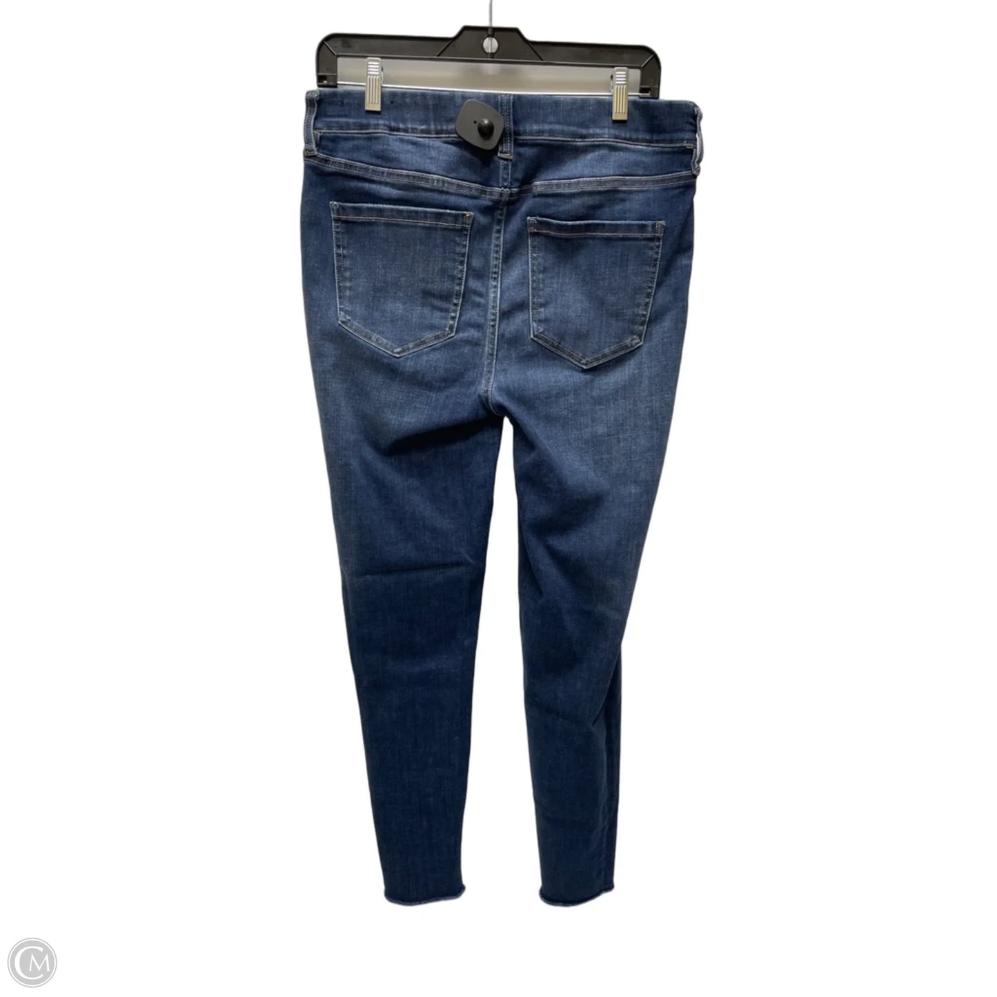 Jeans Skinny By Liverpool In Blue Denim, Size: 12