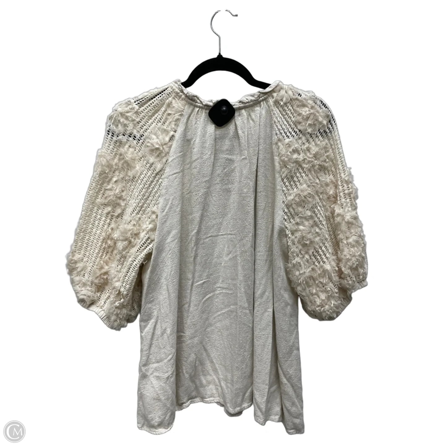 Top Short Sleeve By Umgee In Tan, Size: 1x
