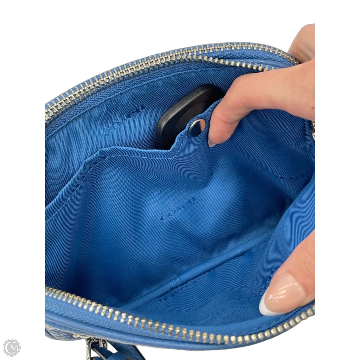 Crossbody Designer By Coach, Size: Small