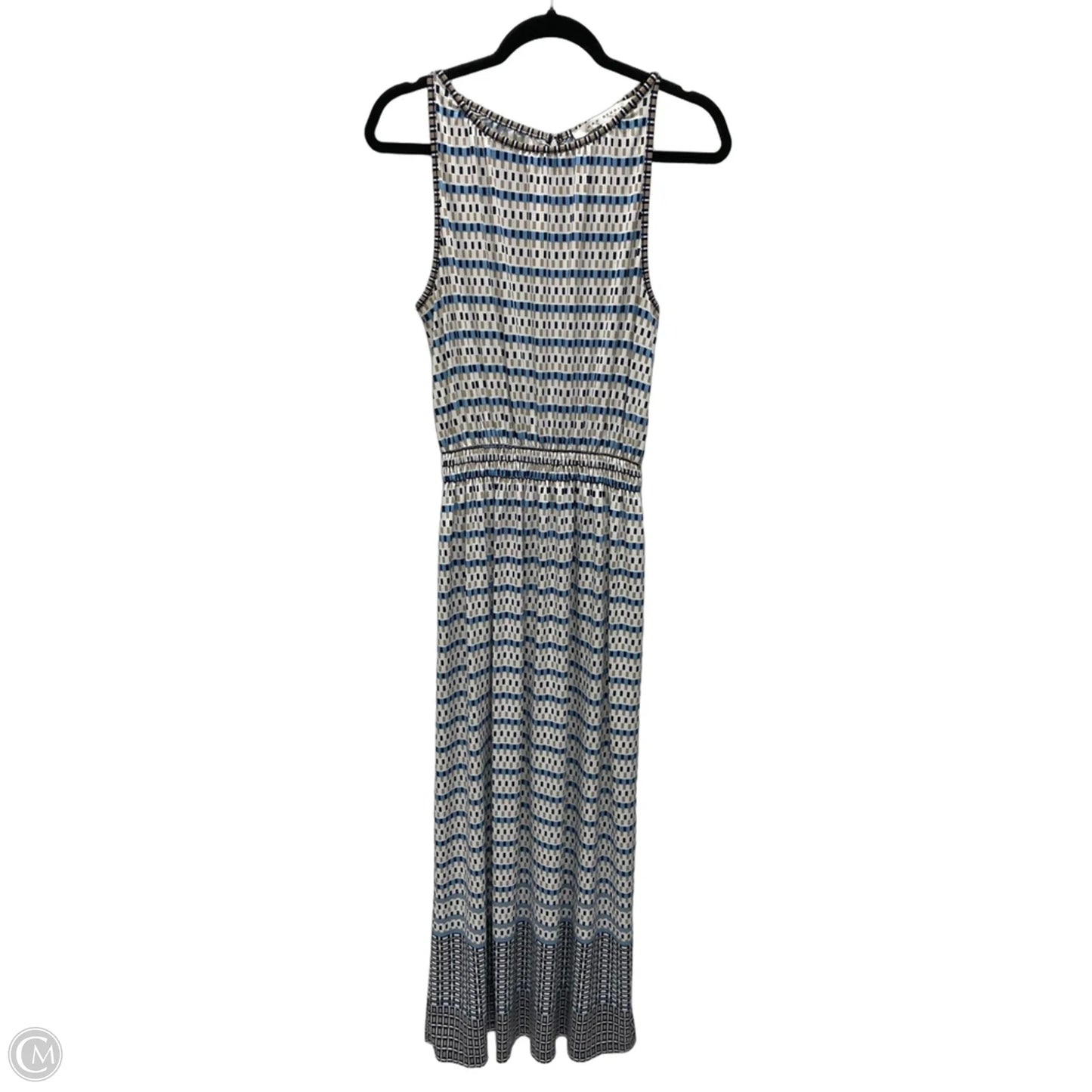 Dress Casual Maxi By Max Studio In Geometric Pattern, Size: M