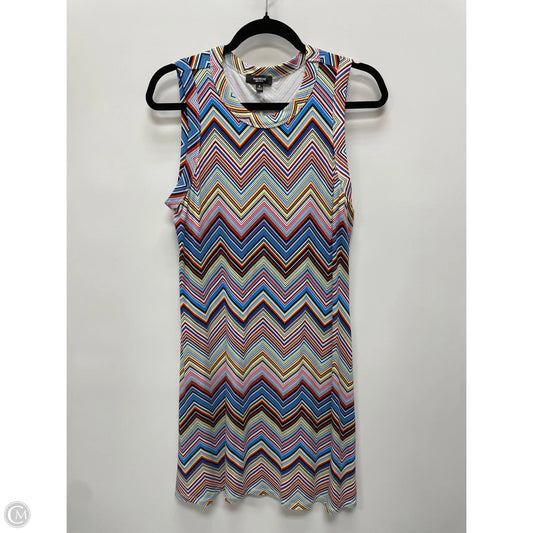 Dress Casual Short By Premise In Geometric Pattern, Size: M