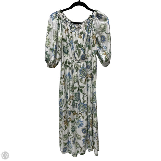 Dress Casual Maxi By Loft In Floral Print, Size: Xs