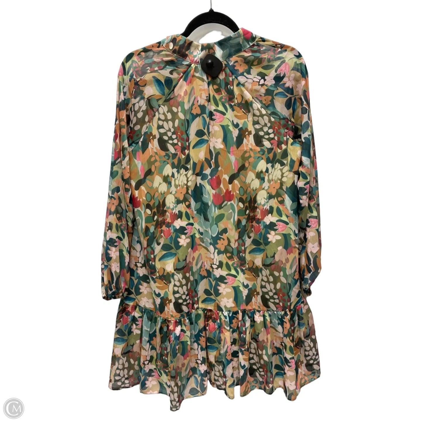 Dress Casual Short By Zesica In Floral Print, Size: S