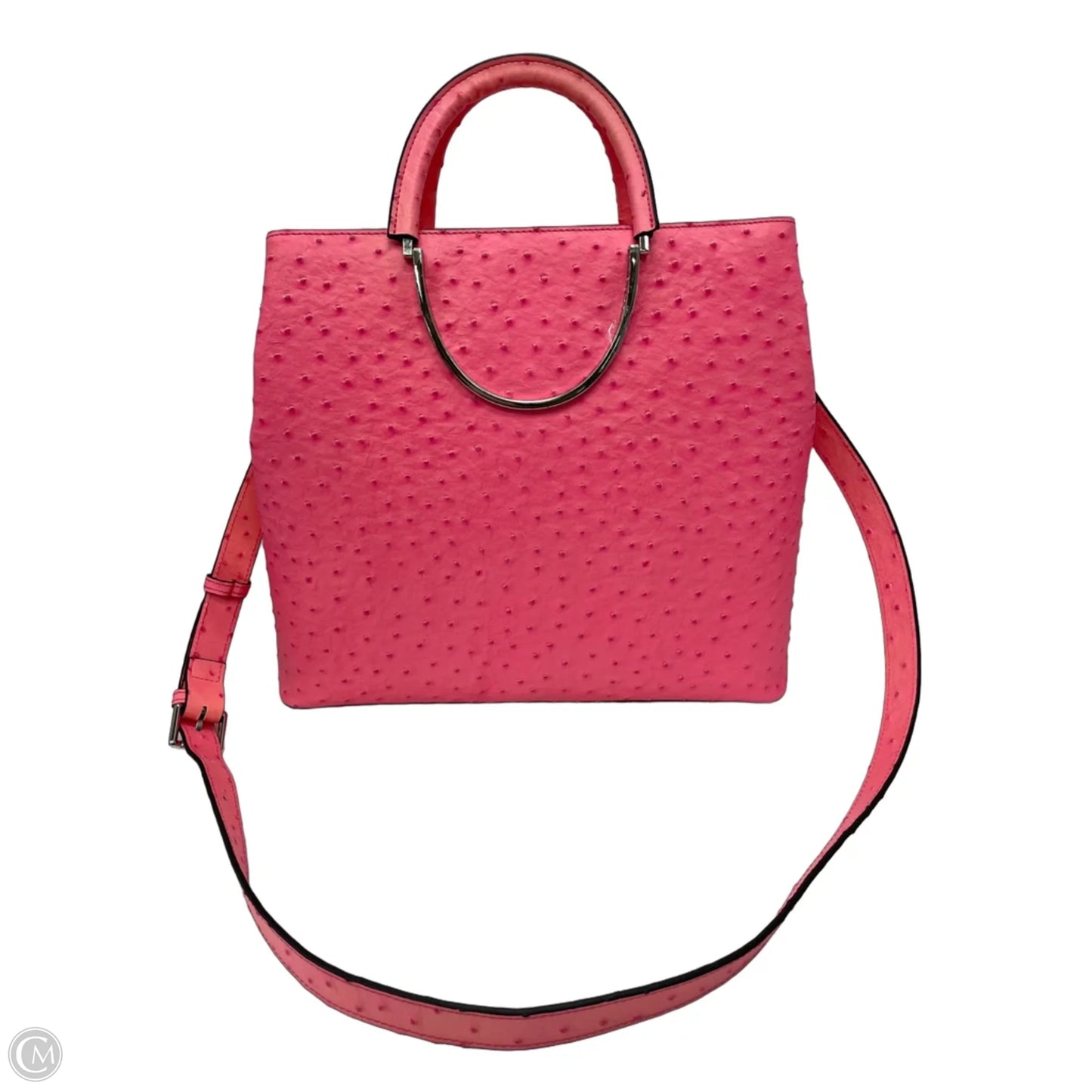 Handbag Leather By Cmc, Size: Large