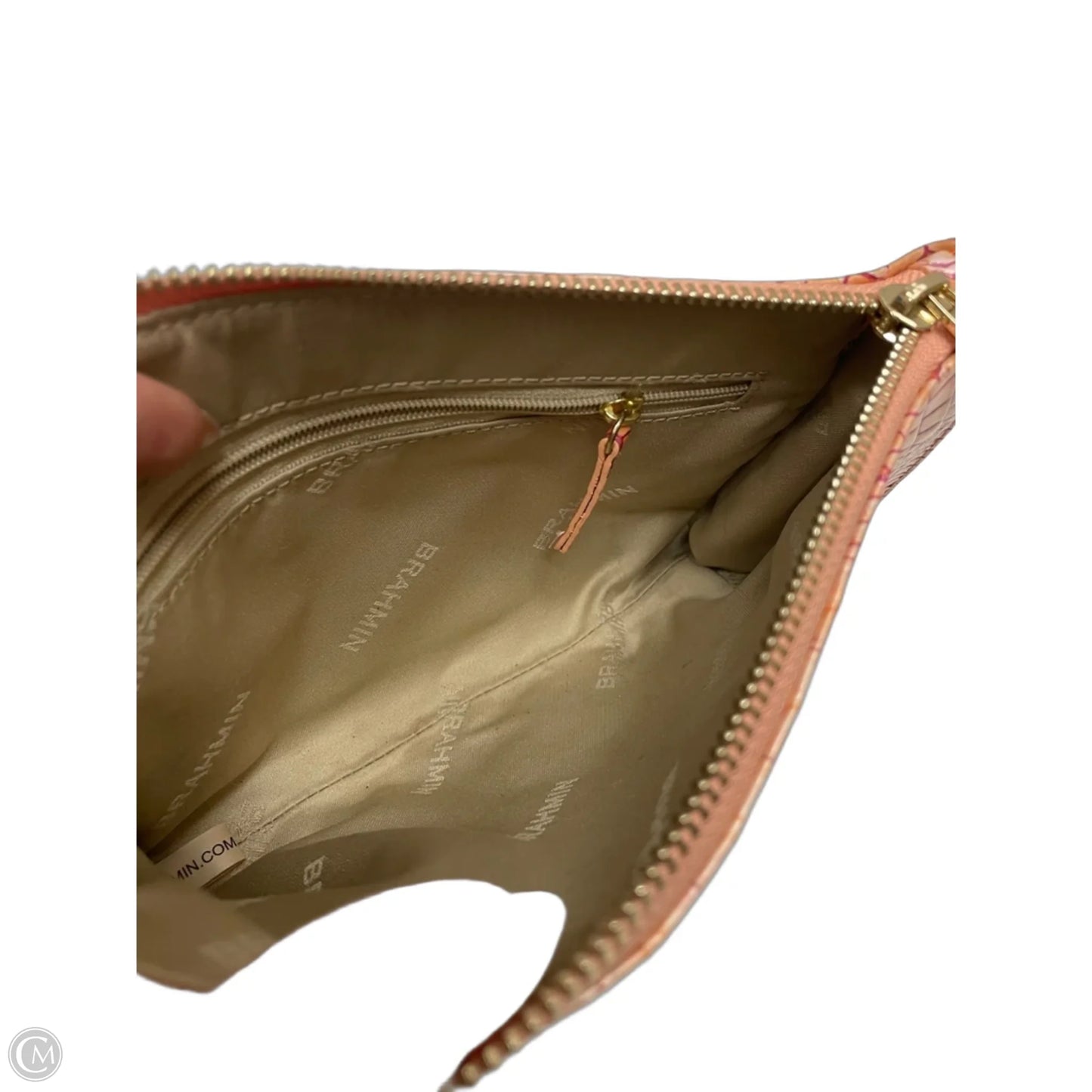 Wristlet Designer By Brahmin, Size: Medium