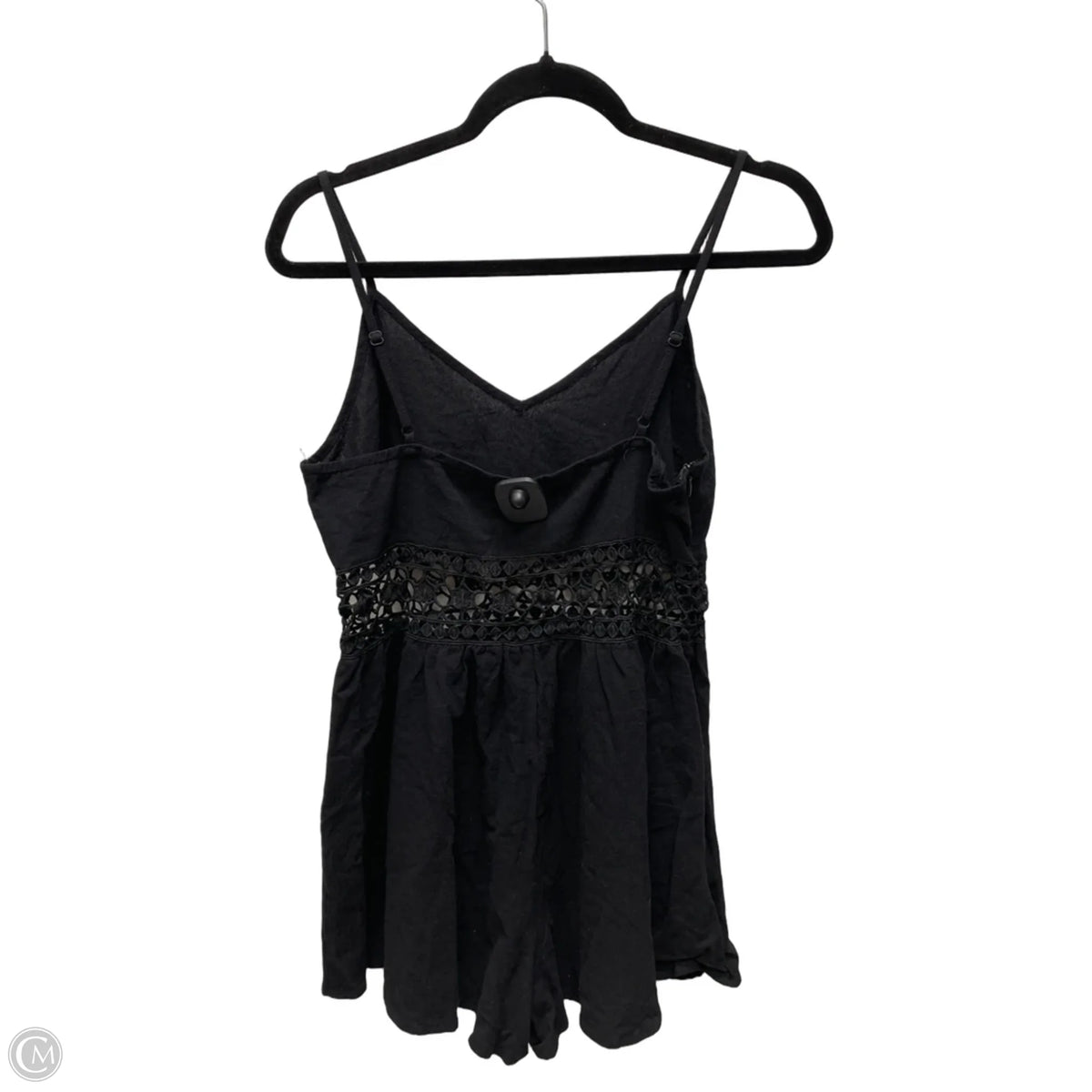 Romper By Shein In Black, Size: M