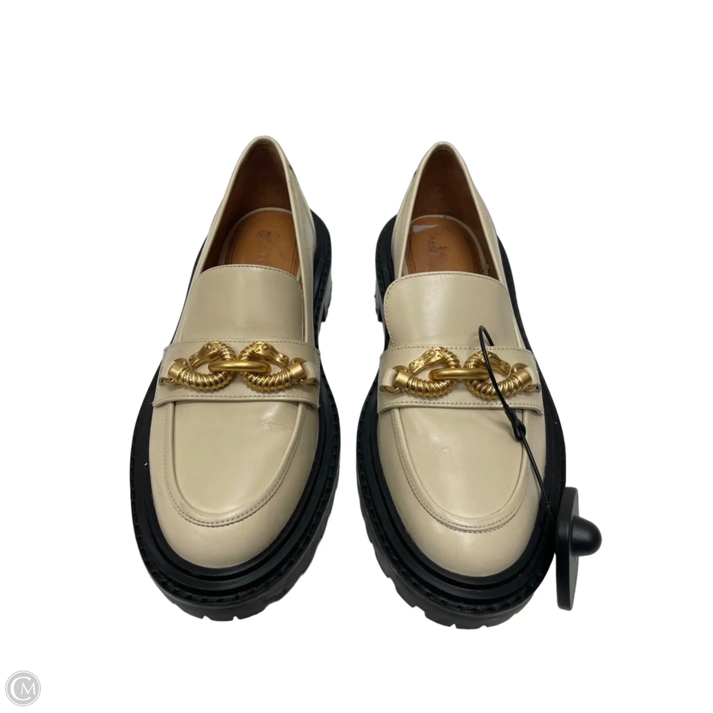 Shoes Designer By Tory Burch In Cream, Size: 6.5