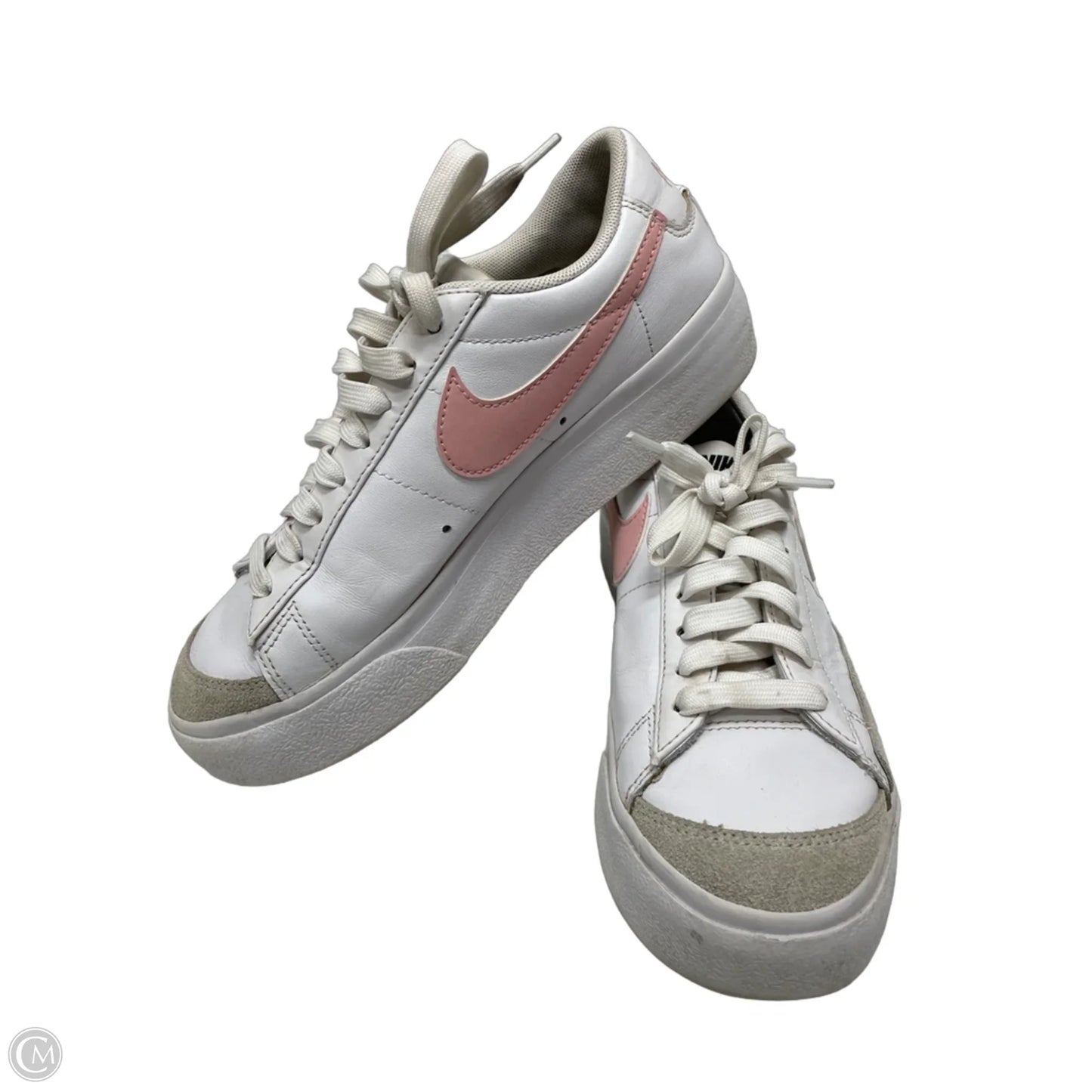 Shoes Sneakers Platform By Nike In Cream, Size: 7.5