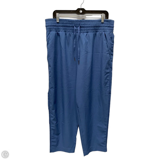 Athletic Pants By Spanx In Blue, Size: Xl