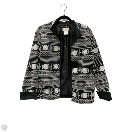 Jacket Other By Silk Club In Black & White, Size: Xl