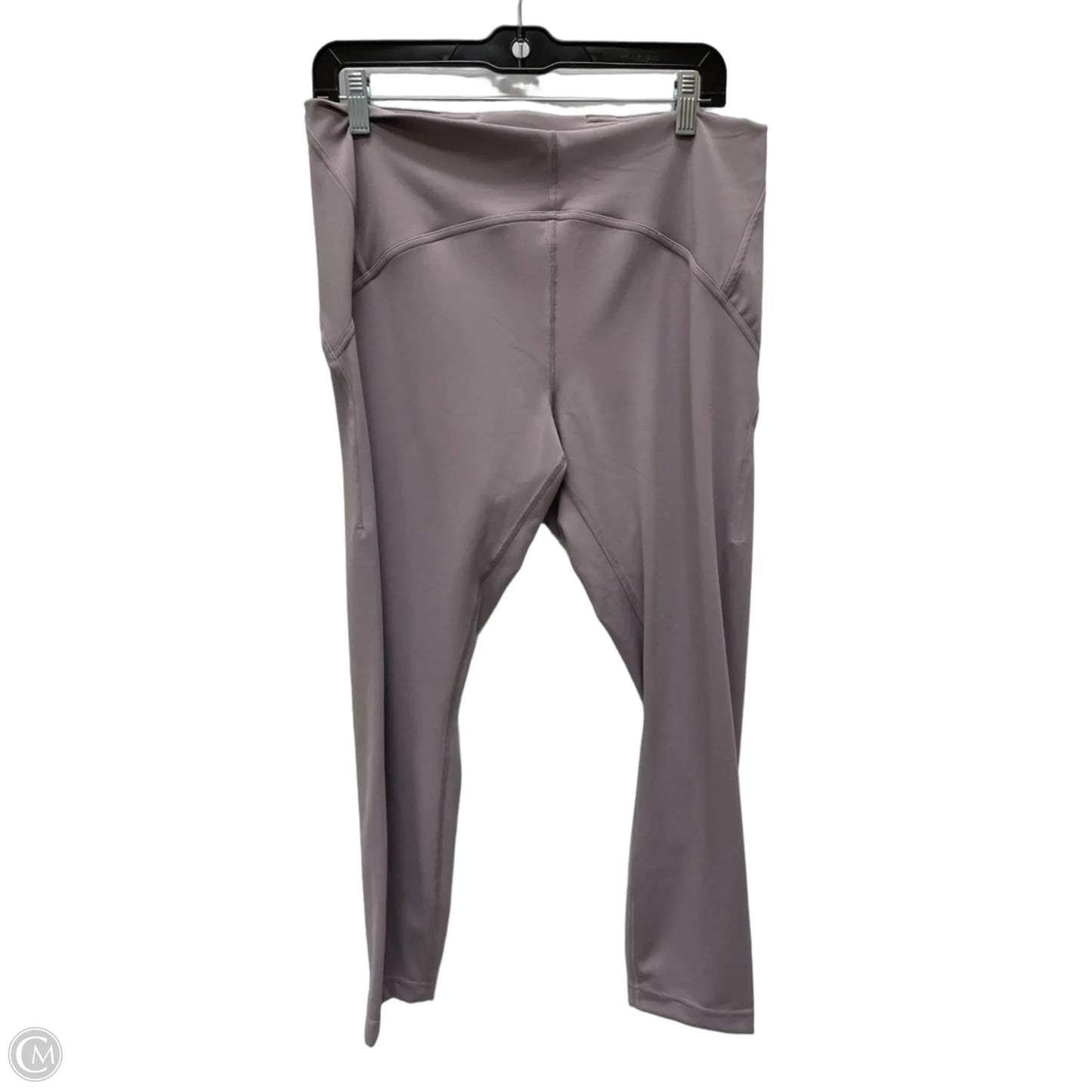 Athletic Leggings By Lululemon In Purple, Size: L