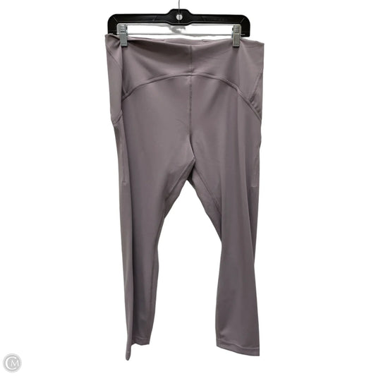 Athletic Leggings By Lululemon In Purple, Size: L