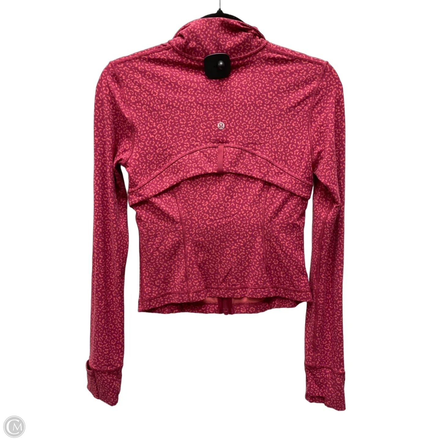 Athletic Jacket By Lululemon In Animal Print, Size: M