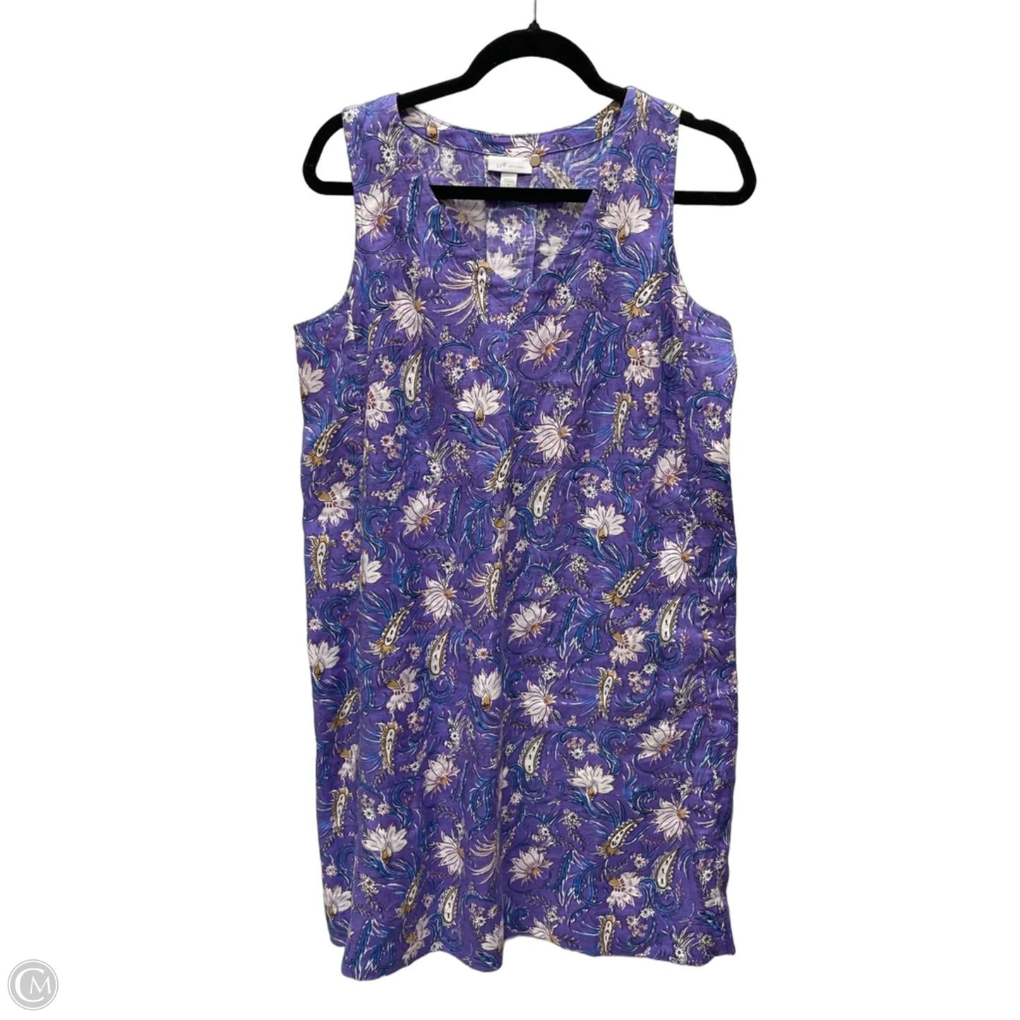 Dress Casual Short By J. Jill In Floral Print, Size: S