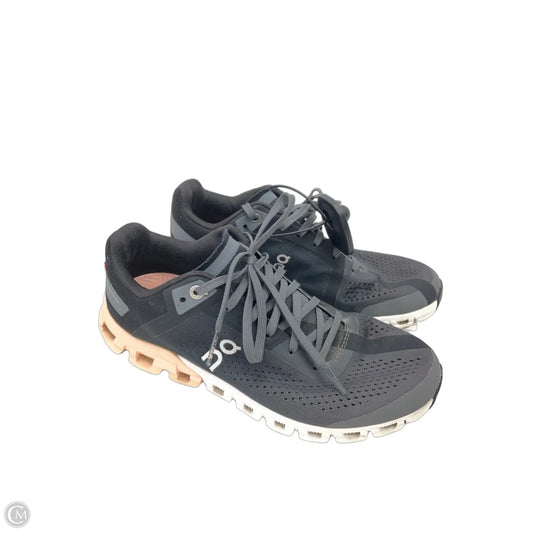 Shoes Athletic By On In Black & Grey, Size: 6.5