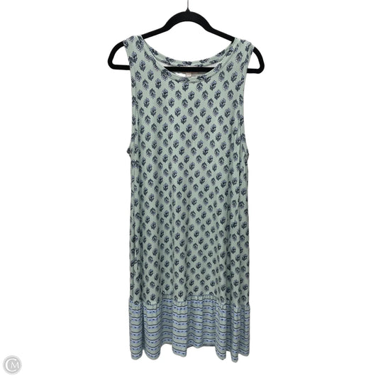 Dress Casual Short By Loft In Floral Print, Size: Xl