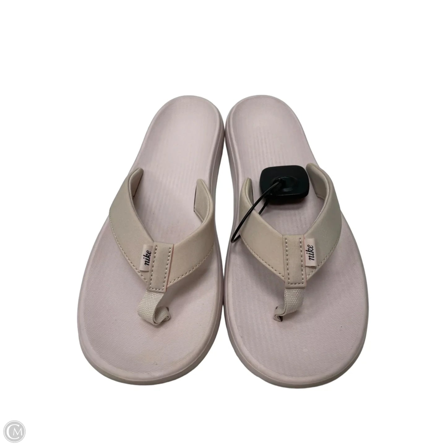 Sandals Flip Flops By Nike In Pink, Size: 10