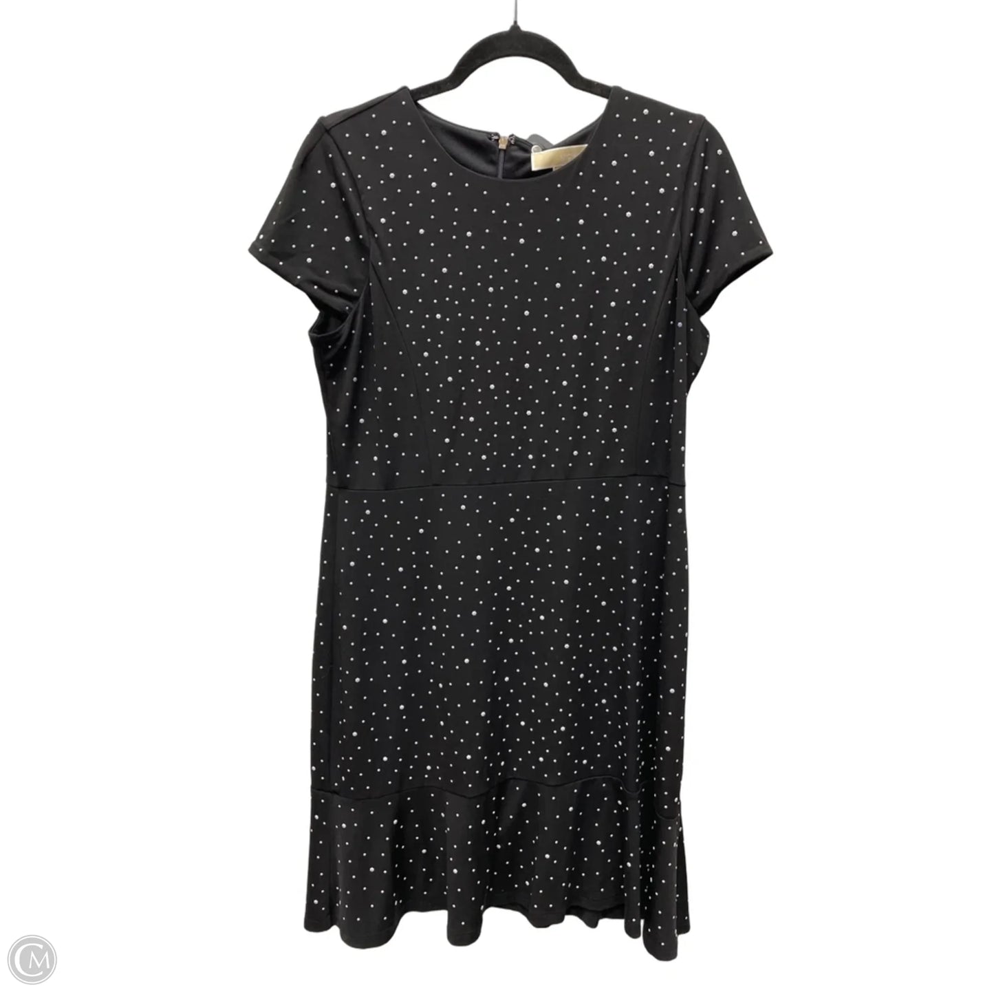 Dress Designer By Michael Kors In Black & White, Size: L