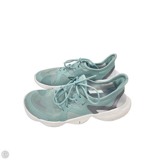 Shoes Athletic By Nike In Blue, Size: 8