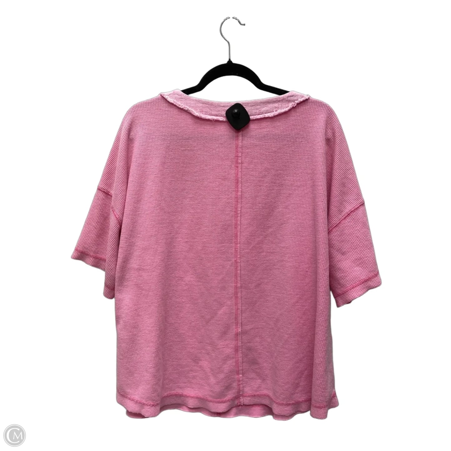 Top Short Sleeve By New In In Pink, Size: 2x
