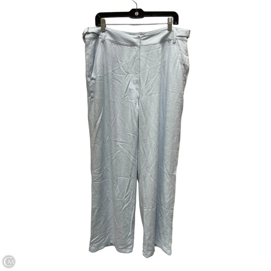 Pants Wide Leg By Nakedwardrobe In Blue, Size: 12