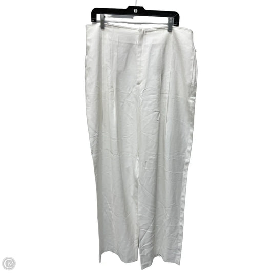 Pants Wide Leg By Wayf In Cream, Size: 16