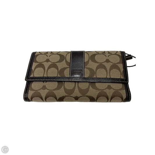 Wallet Designer By Coach, Size: Large