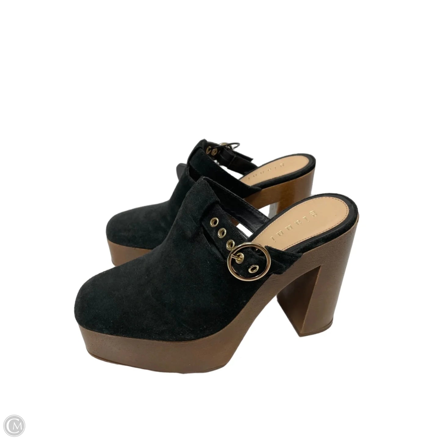 Shoes Heels Block By Gianni Bini In Black, Size: 7