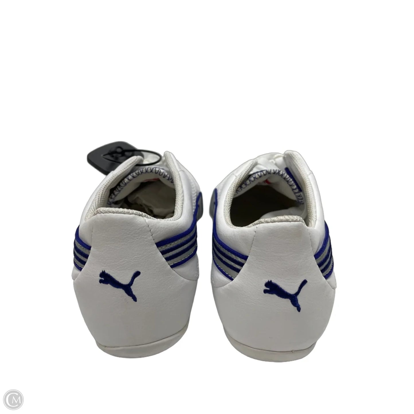 Shoes Sneakers By Puma In Blue & White, Size: 9
