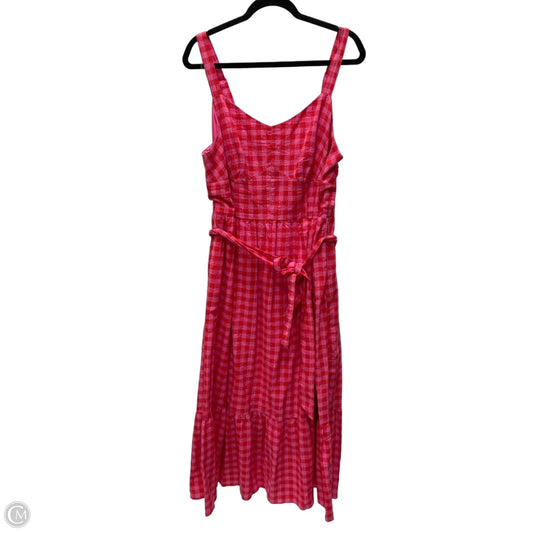 Dress Casual Maxi By Lane Bryant In Checkered Pattern, Size: L