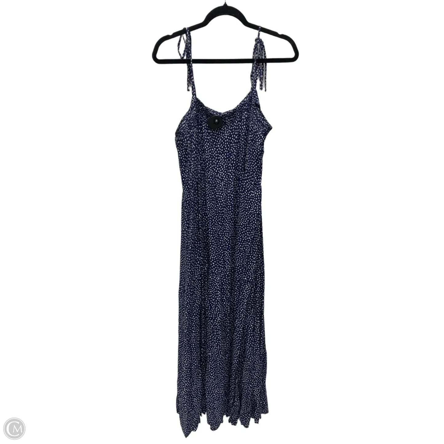 Dress Casual Maxi By Express In Polkadot Pattern, Size: Xl