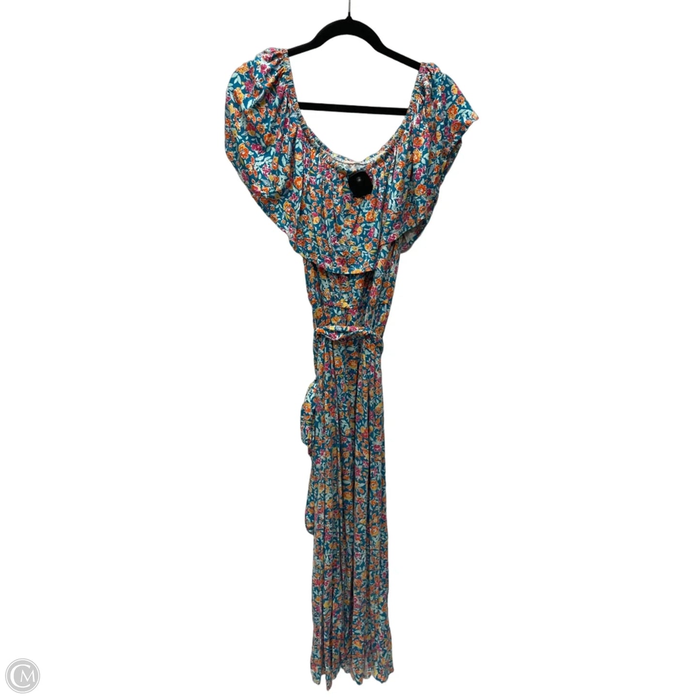 Dress Casual Maxi By Lane Bryant In Floral Print, Size: L