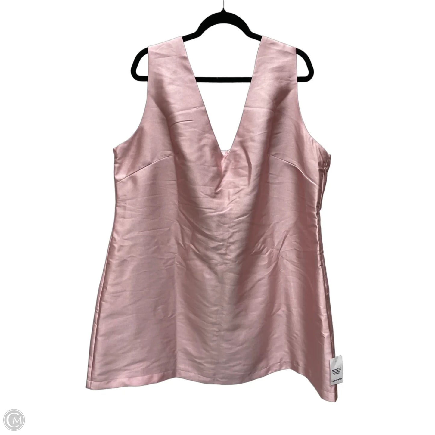 Dress Party Short By Boohoo Boutique In Pink, Size: 1x