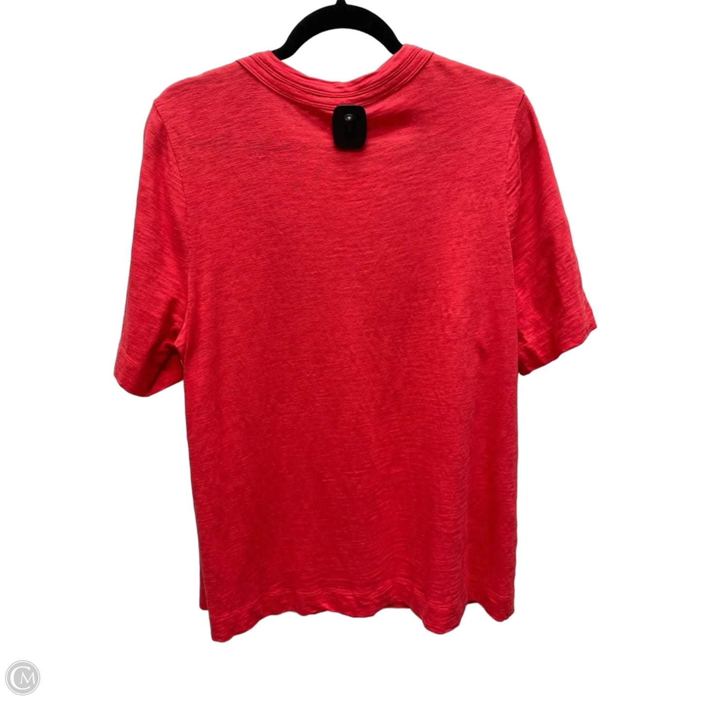 Top Short Sleeve By Chicos In Coral, Size: Xl