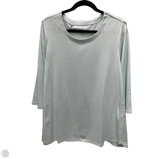 Top Long Sleeve By J. Jill In Blue, Size: Xl