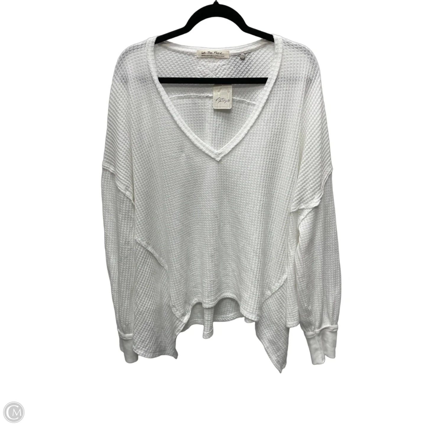 Top Long Sleeve By We The Free In White, Size: M